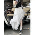Ladies Vintage Asymmetrical Lacey Border Skirts